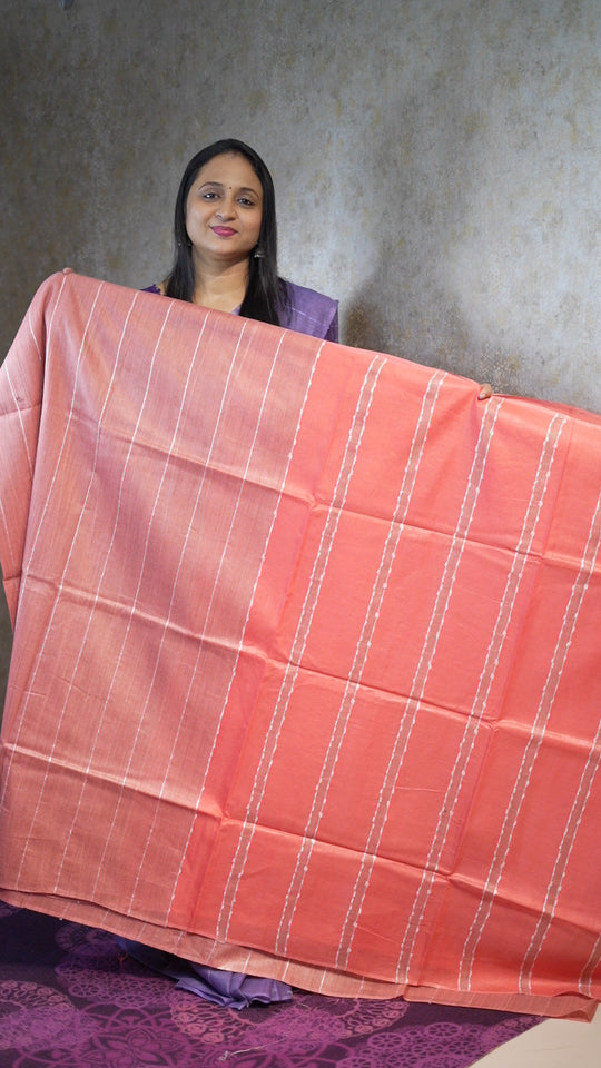 SEMI TUSSAR SAREE CODE:MB136