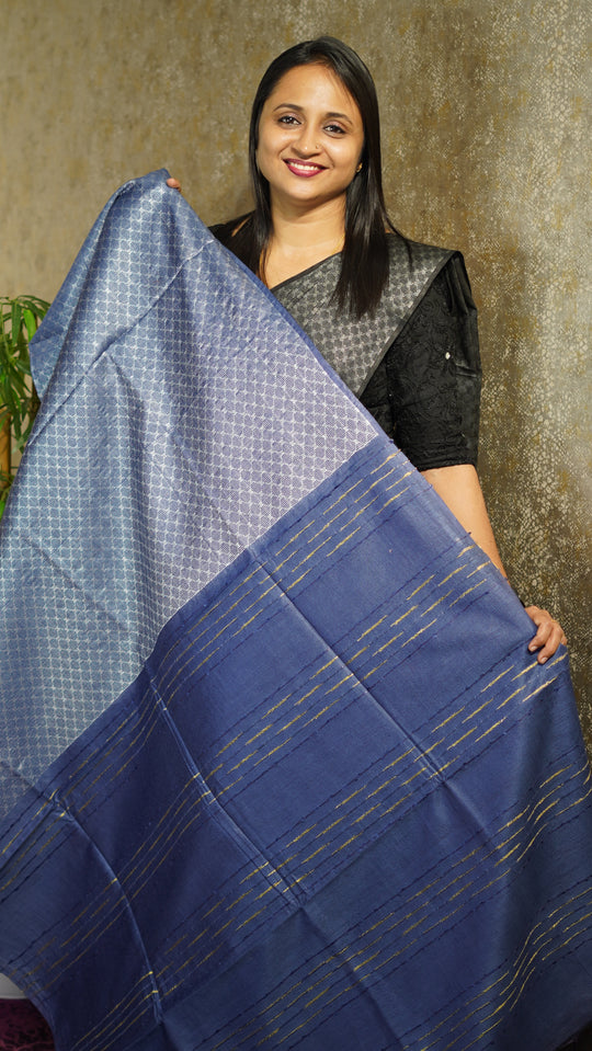 SEMI TUSSAR SAREE CODE MB121