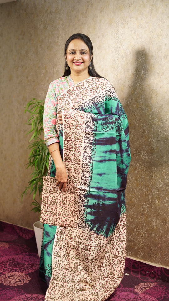 SOFT COTTON SAREE CODE:MB143