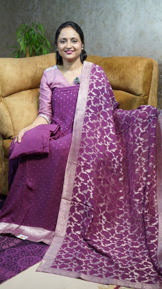 PURE GEORGETTE MATERIAL CODE: MB165