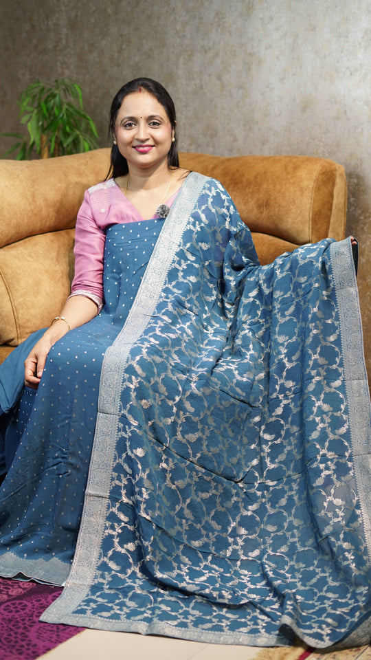 PURE GEORGETTE MATERIAL CODE: MB165