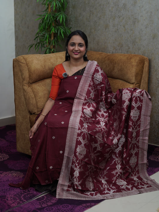 SILK BANARASI SALWAR MATERIAL CODE:MB177