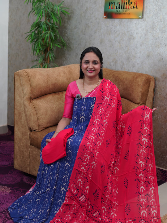 PURE GEORGETTE SALWAR MATERIAL CODE: MB162