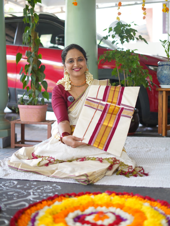 KERALA SAREE CODE:MB204