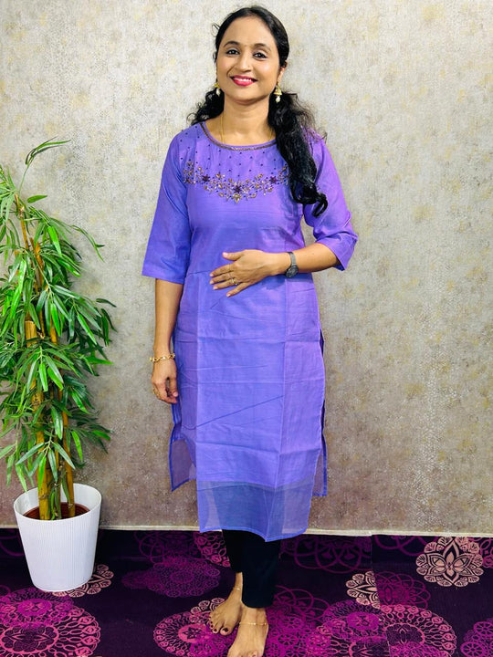 NET KOTTA HANDWORKED KURTI Procode-58L