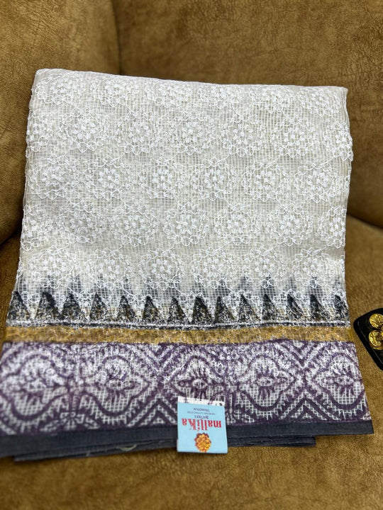 AARI WORKED NET KOTA SAREE-PC-MB74