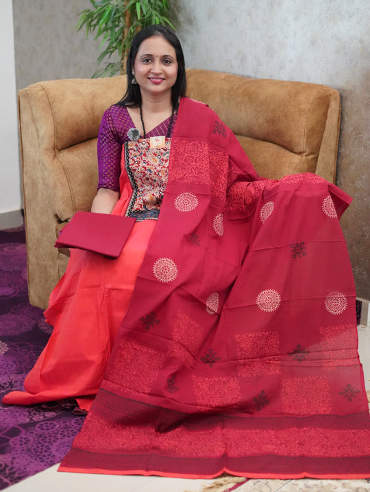 Khadi Cotton Salwar Material  Code:MB168