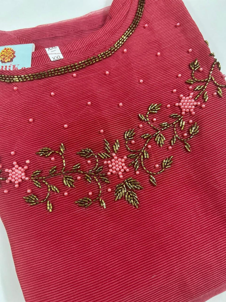 NET KOTTA HANDWORKED KURTI Procode-58DP