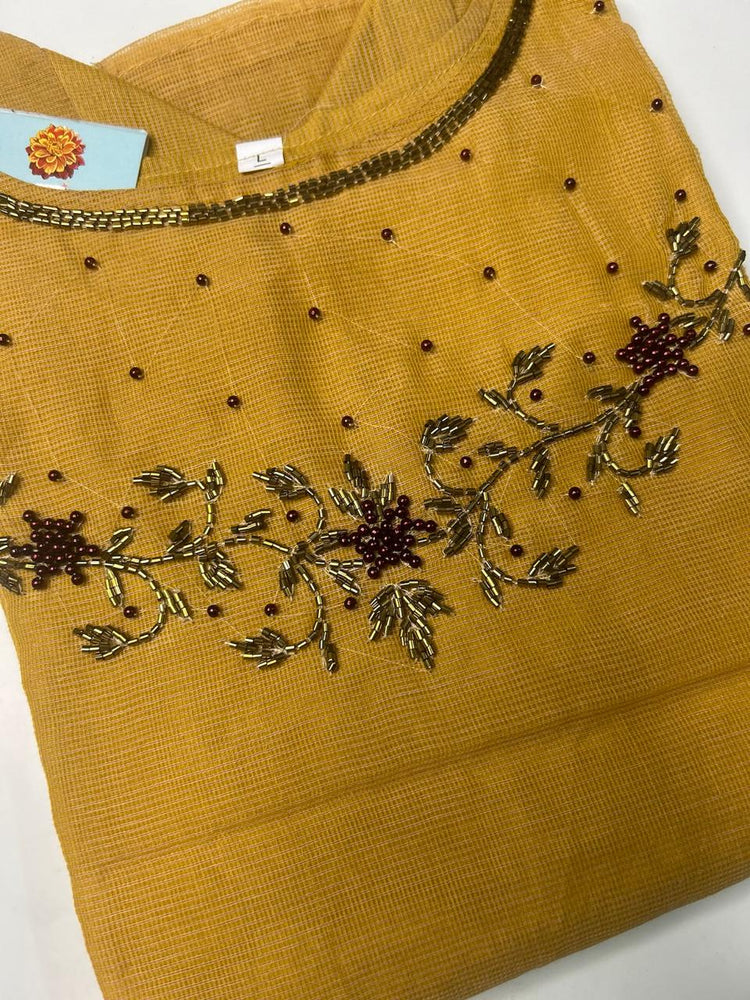 NET KOTTA HANDWORKED KURTI Procode-58G